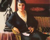 Portrait of my Mother - 阿基保尔·约翰·莫特利